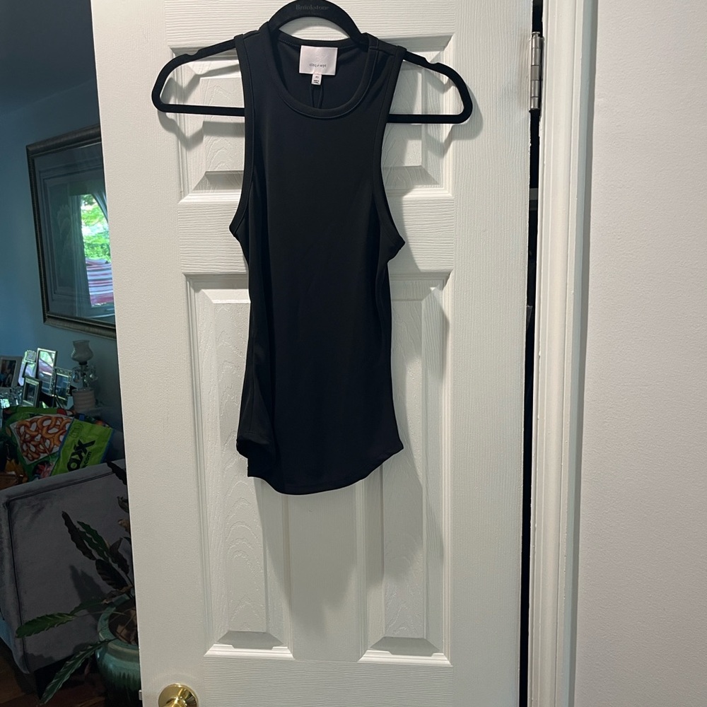Black Sleeveless Women's Tank Top NWT